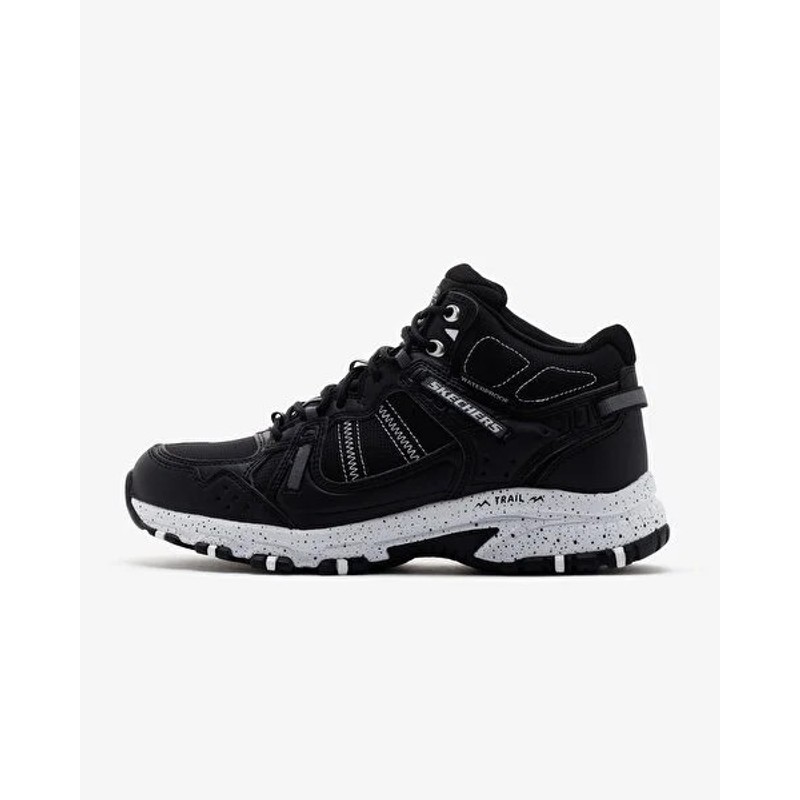 Skechers Hillcrest - Bound Peak Kadın Outdoor Bot (180021 BKW) SİYAH-BEYAZ